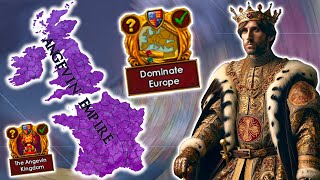 EU4 136 Angevin Empire Guide  THIS Is How To DOMINATE ALL OF EUROPE [upl. by Nilyaj]