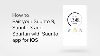 Suunto app  How to pair your watch with Suunto app for iOS [upl. by Darreg]