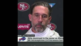 Kyle Shanahan provides the latest on Christian McCaffreys injury after the 49ers loss shorts [upl. by Aikenat]