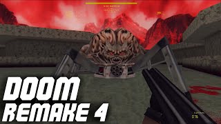 Doom Remake 4  Doom Mod  the Spider Mastermind  The Spiderdemon  Doom E3M8 [upl. by Anastasius203]