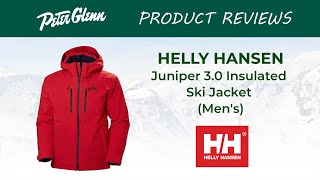 2019 Helly Hansen Juniper 30 Insulated Ski Jacket Review [upl. by Garibull]