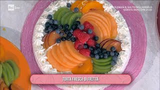 Torta fresca di frutta  È sempre mezzogiorno 18092024 [upl. by Dall]