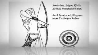 Bogenschießen online Langbogenpfeile Bogen online Bowhunting Pfalz [upl. by Atterehs891]