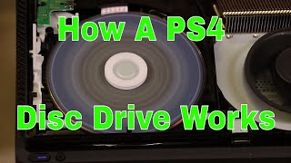 How a PS4 Disc Drive Works  Very Detailed [upl. by Seuqram]