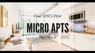 See inside NYCs first micro apartment building [upl. by Anbul558]