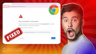 How to Fix “Your Connection is Not Private” Error on Google Chrome ⚠️✅ [upl. by Anoo]