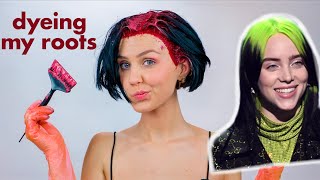 Dyeing my Roots Bright Red [upl. by Ellerud]