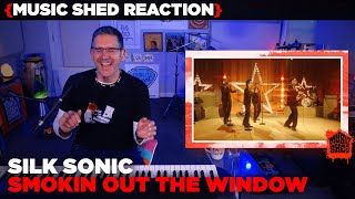 🔥🔥🔥 Music Teacher REACTS  Silk Sonic quotSmokin Out The Windowquot  MUSIC SHED EP191 🔥🔥🔥 [upl. by Rabelais269]