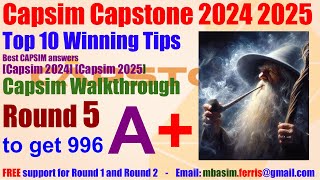 How to win CAPSIM round 1 to round 8 answers Capsim 2025 ROUND 5 [upl. by Nadaha890]