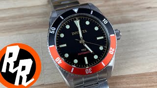 Invicta 1953 Orange  Black bezel [upl. by Free684]