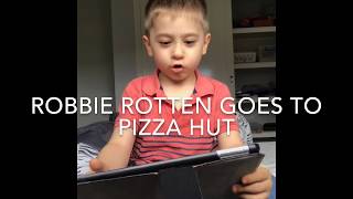 Kaan reacts to Robbie Rotten goes to Pizza Hut [upl. by Avan]