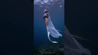 KAITLIN freediving molchanovs underwaterphotography mermaid freediving [upl. by Gamal616]