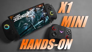 The X1 Mini 8840U From OneXPlayer Is HERE First Impressions and HandsOn [upl. by Eras]