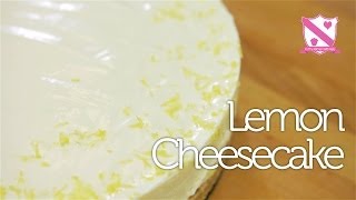 Nobake Lemon Cheesecake  In The Kitchen With Kate [upl. by Oicinoid]