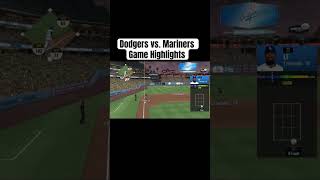 Dodgers vs Mariners Game Highlights dodgers mariners shortsviral mlb [upl. by Bret]