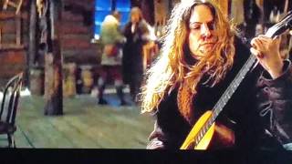 THE HATEFUL EIGHT  KURT RUSSEL destroyed an 145 years old original Martin guitar [upl. by Agemo317]