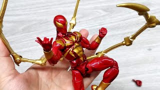 Marvel Legends Iron Spider Unboxing and review [upl. by Edette]