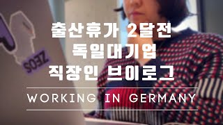 🇩🇪 독일직장인Vlog I 독일 육아휴직급여는한국출산을 결정한 이유회사 놋북 고장냄🤦🏻‍♀️ 독일직장인브이로그 해외취업 육아휴직급여 [upl. by Ezzo]