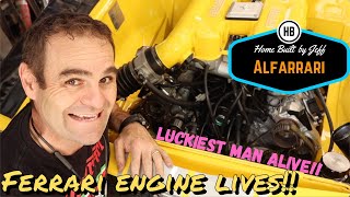 I am the luckiest man alive Ferrari engined Alfa 105 Alfarrari build part 211 [upl. by Aynos]