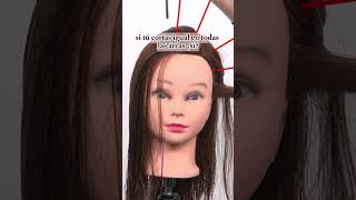 ✂️ Técnicas de corte de cabello  ángulo de 90 grados graduados ¡Para corte en capas  Curso [upl. by Anoet530]