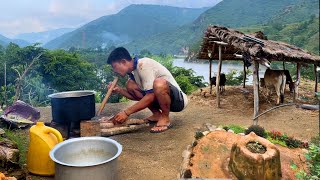 A Daily Routine in Nepali Village  Rural Life of Nepal  BijayaLimbu [upl. by Artek]