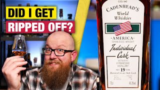 19YEAR OLD MYSTERY WHISKEY Cadenheads World Whiskies Tennessee Individual Cask [upl. by Cowie213]