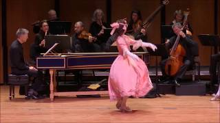 Carly Fox Baroque Sarabande Solo from Les Arts Florissants [upl. by Kalila]