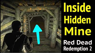 Inside Hidden Mine in Red Dead Redemption 2 RDR2 Dreamcatchers Locations and Ancient Arrowhead [upl. by Aelahs51]