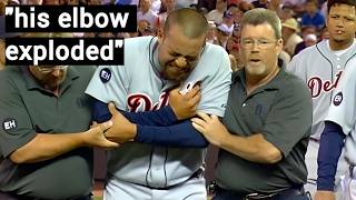 The Most Intense Career Ending Injuries in MLB History [upl. by Adorne]