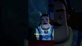 Hello Neighbor Evolution 😱 nostalgia shorts [upl. by Nauq626]