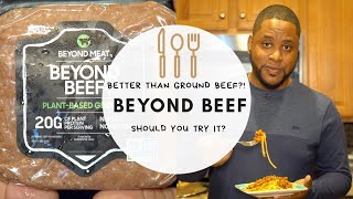 Beyond Beef Challenge Honest Review of Beyond Meats Vegan Ground Beef  Taste Test amp Reaction 🍔🌱 [upl. by Arlin]