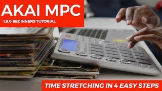 MPC Studio 195 Beginners Tutorial Time Stretching in 4 Easy Steps [upl. by Castera486]