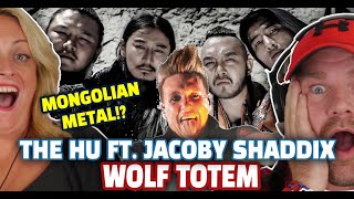 HunnuRock quotWolf Totemquot feat Jacoby Shaddix of Papa Roach REACTION  🤘 An Epic Collaboration TDWS [upl. by Ellemac]