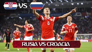 Rusia 2 Croacia 2  07072018  Rusia 2018 [upl. by Kwan]