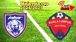 Johor DT VS KL Rovers  MALAYSIA MALAYSIA CUP  18FINALS  Live Streaming Match  20242025 [upl. by Nyladnar964]