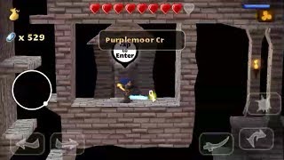 How to get key in Great Caves Purplemoor Crypt in Swordigo [upl. by Neelahs510]