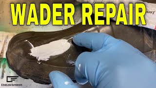 How to REPAIR WADERS amp RUBBER BOOTSFOREVER [upl. by Sarina]