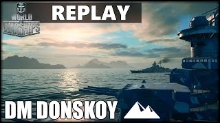 Graf Spee in der DM DONSKOI  World of Warships  Replay Ger 60fps [upl. by Rufford695]