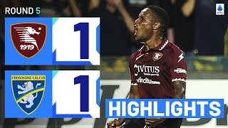 SalernitanaFrosinone 11  Cabral scores first to secure draw Goals amp Highlights  Serie A 202324 [upl. by Cave]