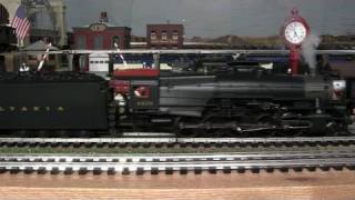 MTH Premier PRR Decapod 2100 OGauge Steam Locomotive in True HD 1080p [upl. by Wunder]