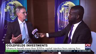 Goldfields Investments Ghana to benefit more than 200m capital injection from mining firm26122 [upl. by Ervin]