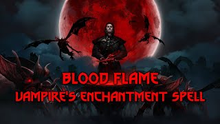 The Witcher 3 NextGen Sign Enhanced Mod Magic Spells Vampires Enchantment Blood Flame [upl. by Ardin]