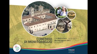 RAI Servizio II Comitato di Monitoraggio Montescaglioso 27 settembre 2024 [upl. by Gerry]