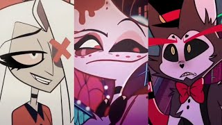 HAZBIN HOTEL TIKTOK EDITS COMPILATION  PART 1 REUPLOAD [upl. by Eille]