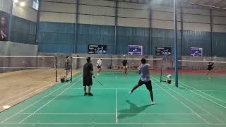 G1  Chirag amp Oves vs Anup amp Dheeraj  Mens Doubles  Decathlon Badminton Tournament  Finals [upl. by Fanchan]