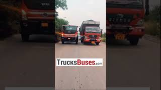 Tata VS Eicher Truck Running [upl. by Viole453]