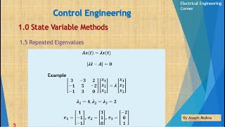 Repeated Eigenvalues [upl. by Filberte]