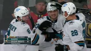 Bordeleau Scores Slick Shootout Winner to Complete Sharks Comeback [upl. by Jeramie]