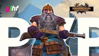 Playing Warhammer Online PVP as a Dwarf Engineer LIVE MMORPG [upl. by Lenoel]