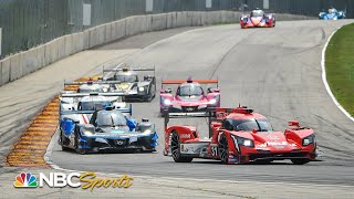 IMSA SportsCar Weekend at Road America  EXTENDED HIGHLIGHTS  8821  Motorsports on NBC [upl. by Nashoma]